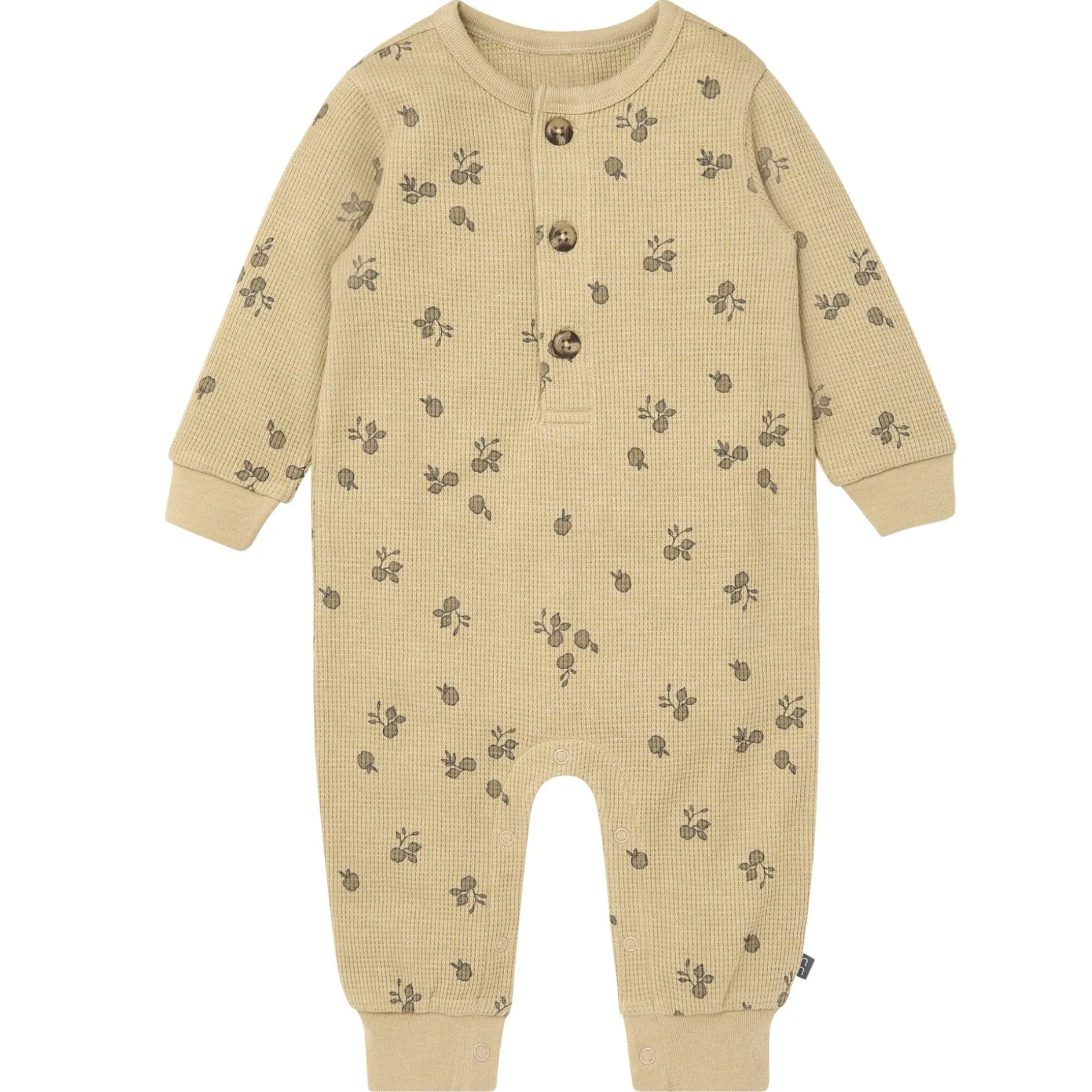 Baby Boys Apple Waffle Slouch Romper