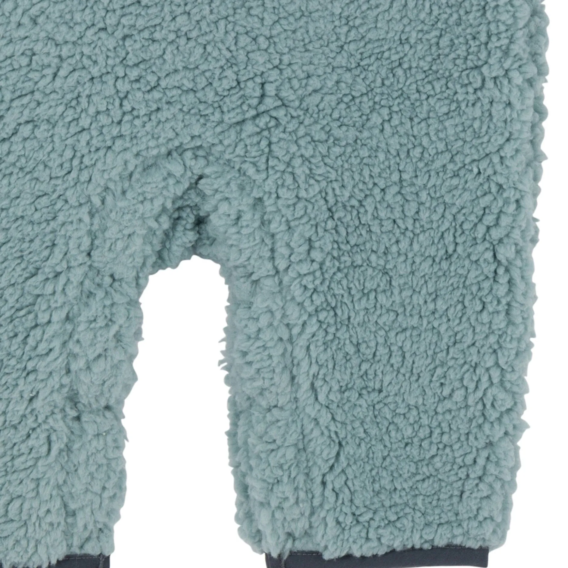 Baby Boys Blue Sherpa Romper