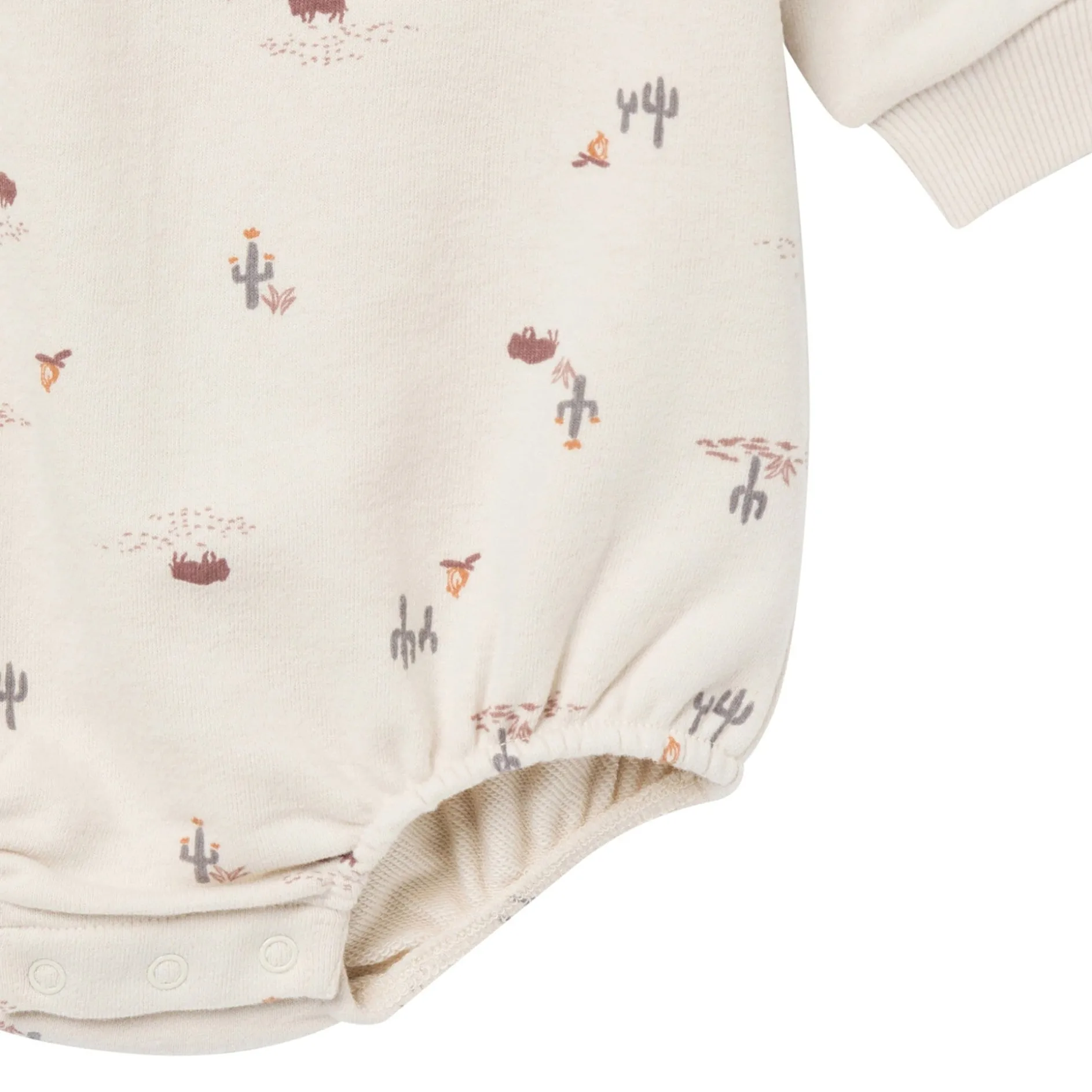Baby Boys Buffalo Desert Bubble Romper