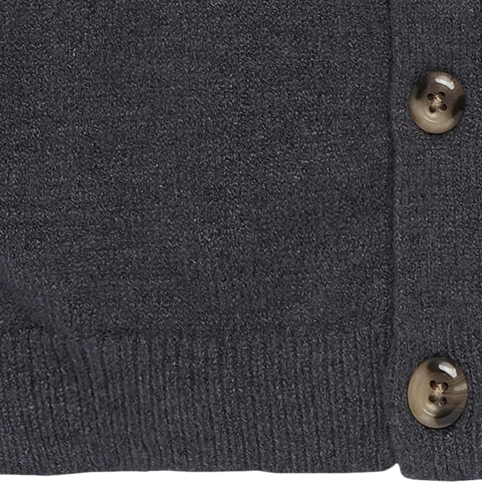 Baby Boys Dark Grey Heather Fair Isle Viscose Sweater