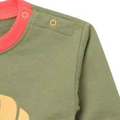 Baby Boys Legendary Rolls Sweatshirt Bubble Romper