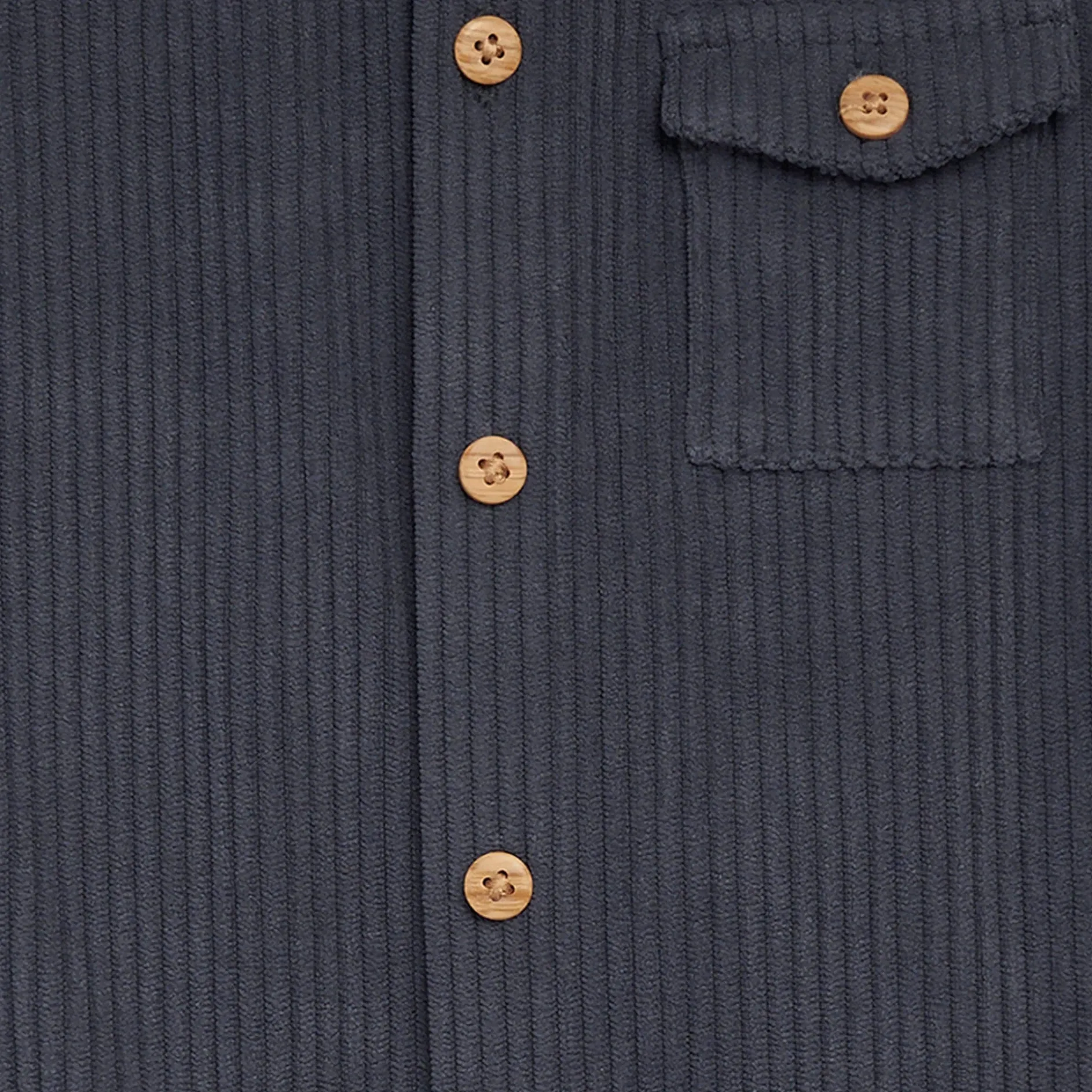 Baby Boys Navy Corduroy Romper