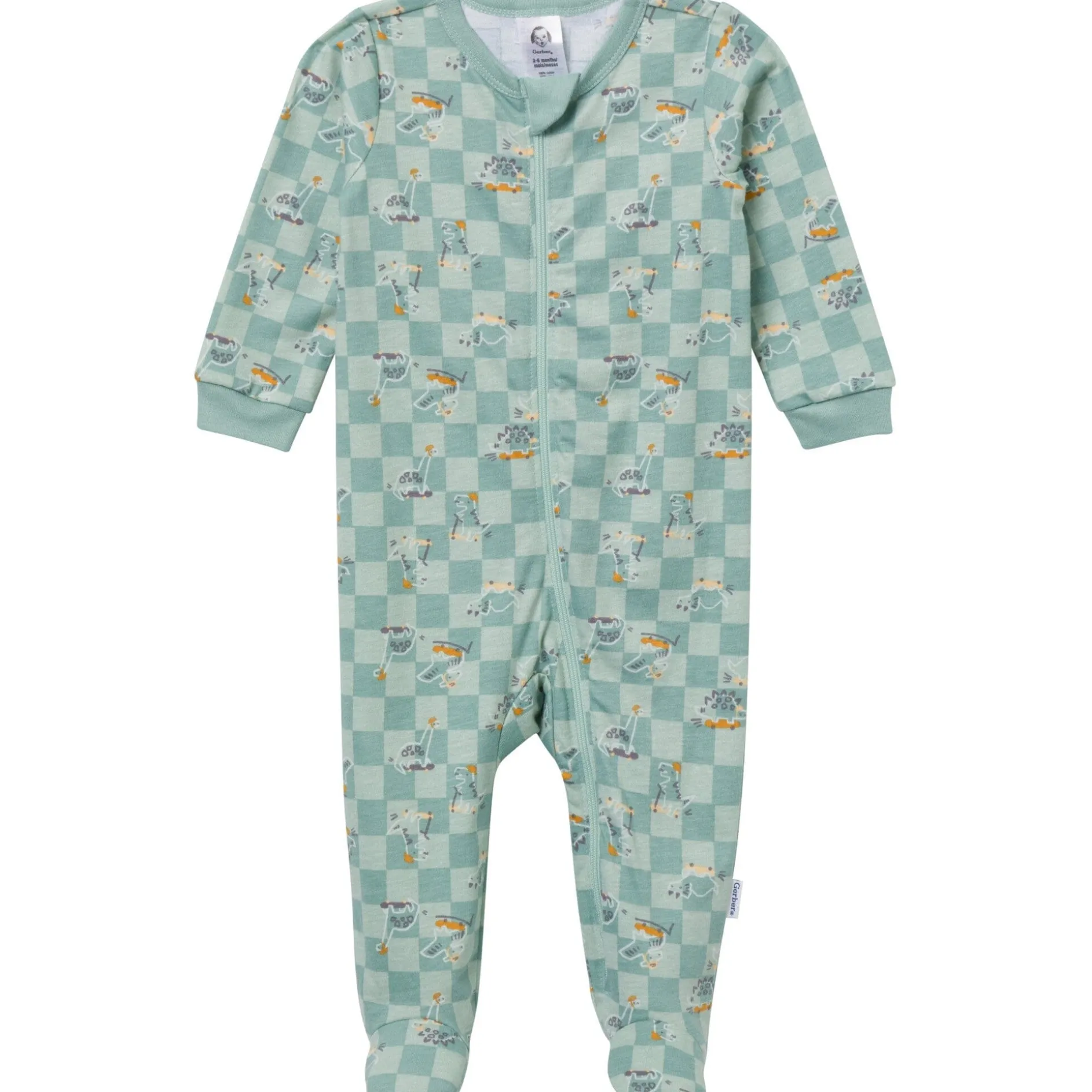 Baby Boys Skateboard Dinos Sleep 'N Play