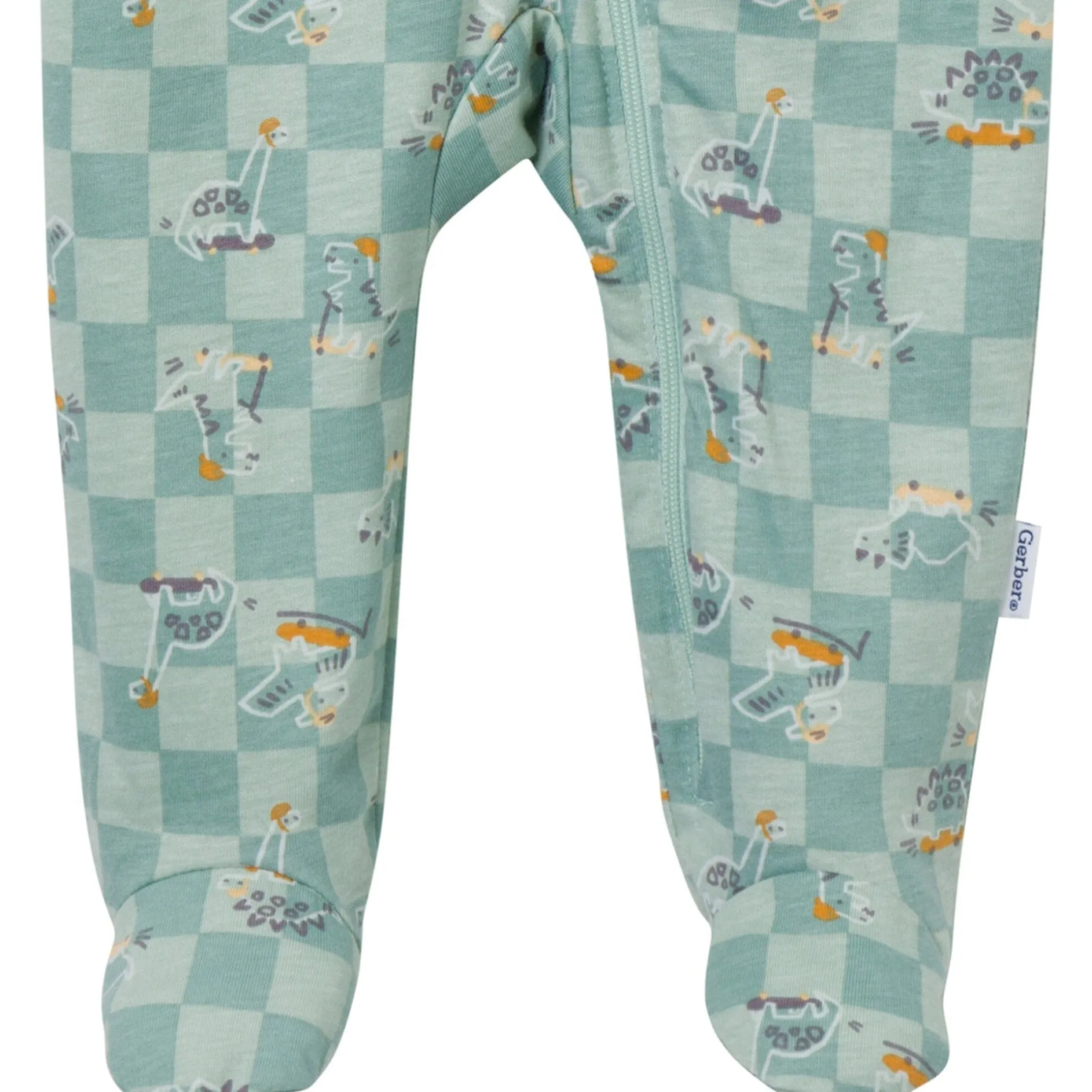 Baby Boys Skateboard Dinos Sleep 'N Play