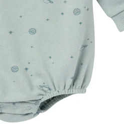 Baby Boys Slate Galaxy Bubble Romper