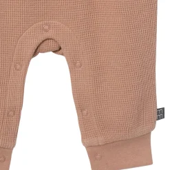 Baby Boys Taupe Waffle Slouch Romper