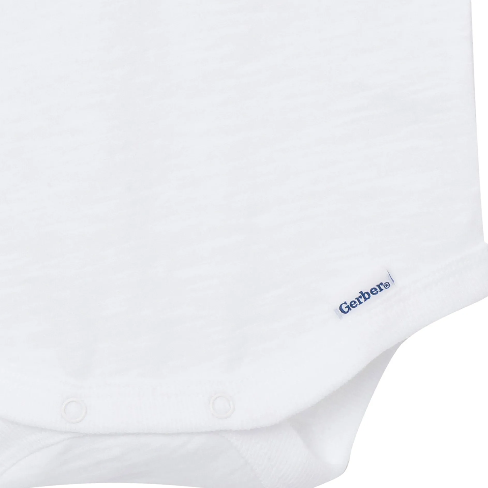 Baby Boys White Polo Bodysuit