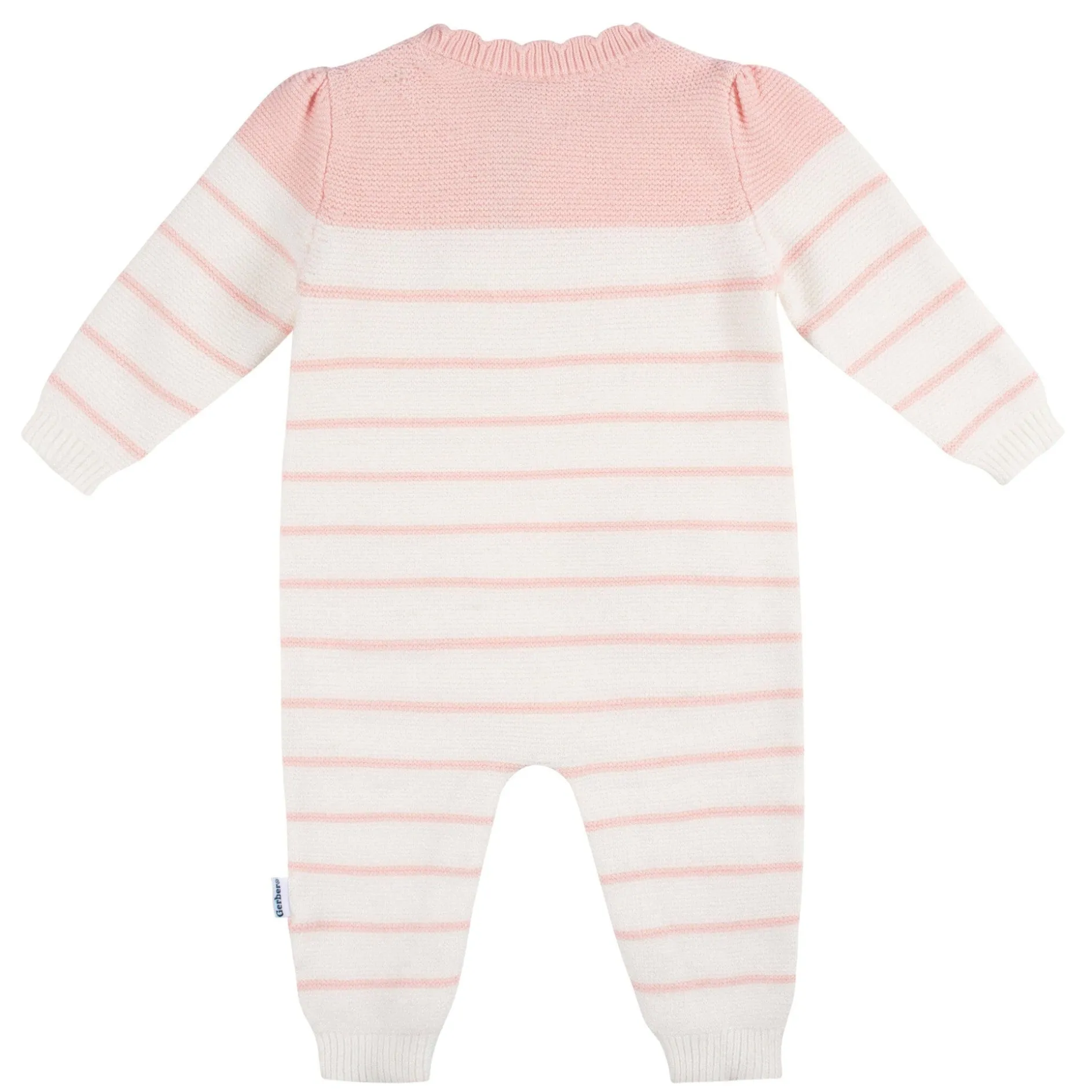 Baby Girls Bear Sweater Knit Romper