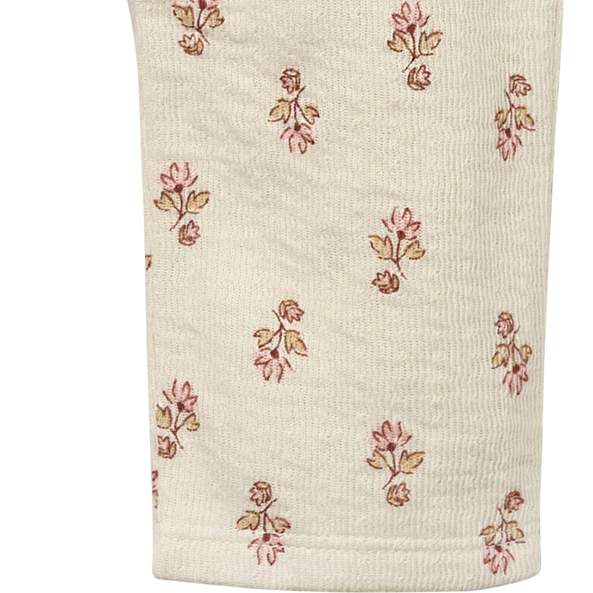 Baby Girls Beige Flowers Harem Pants