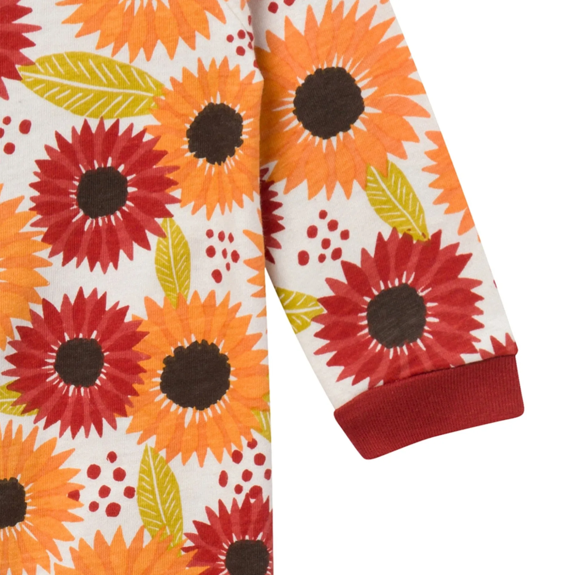 Baby Girls Bright Sunflowers Sleep 'N Play