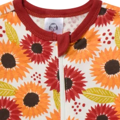 Baby Girls Bright Sunflowers Sleep 'N Play