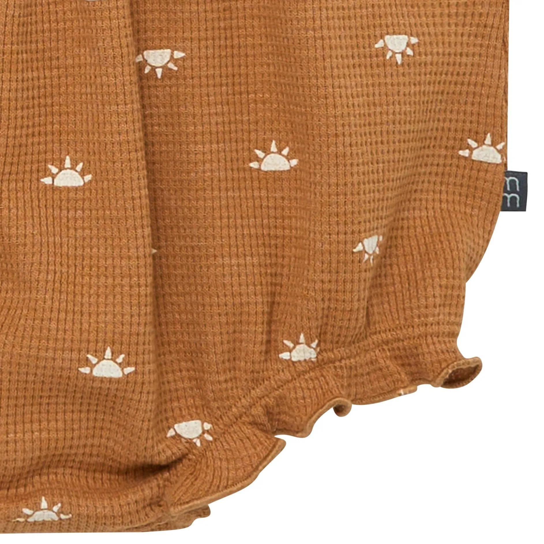 Baby Girls Brown Sun Bubble Romper