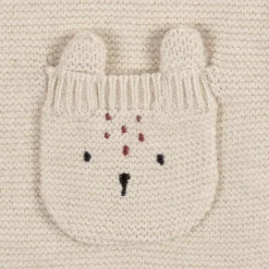 Baby Girls Deer Sweater Knit Romper