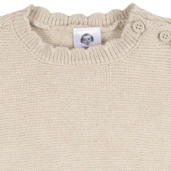 Baby Girls Deer Sweater Knit Romper