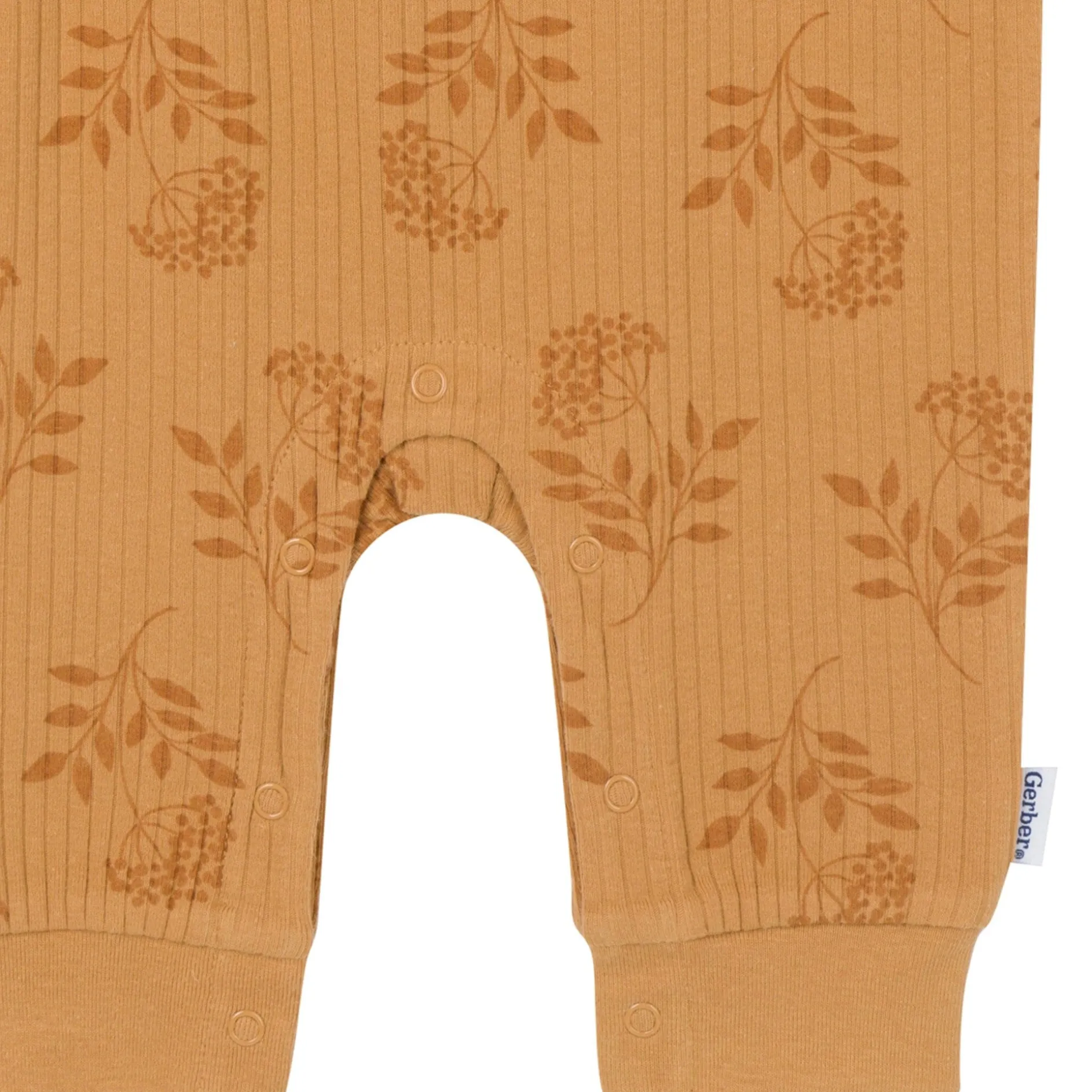 Baby Girls Flower Stamp Romper