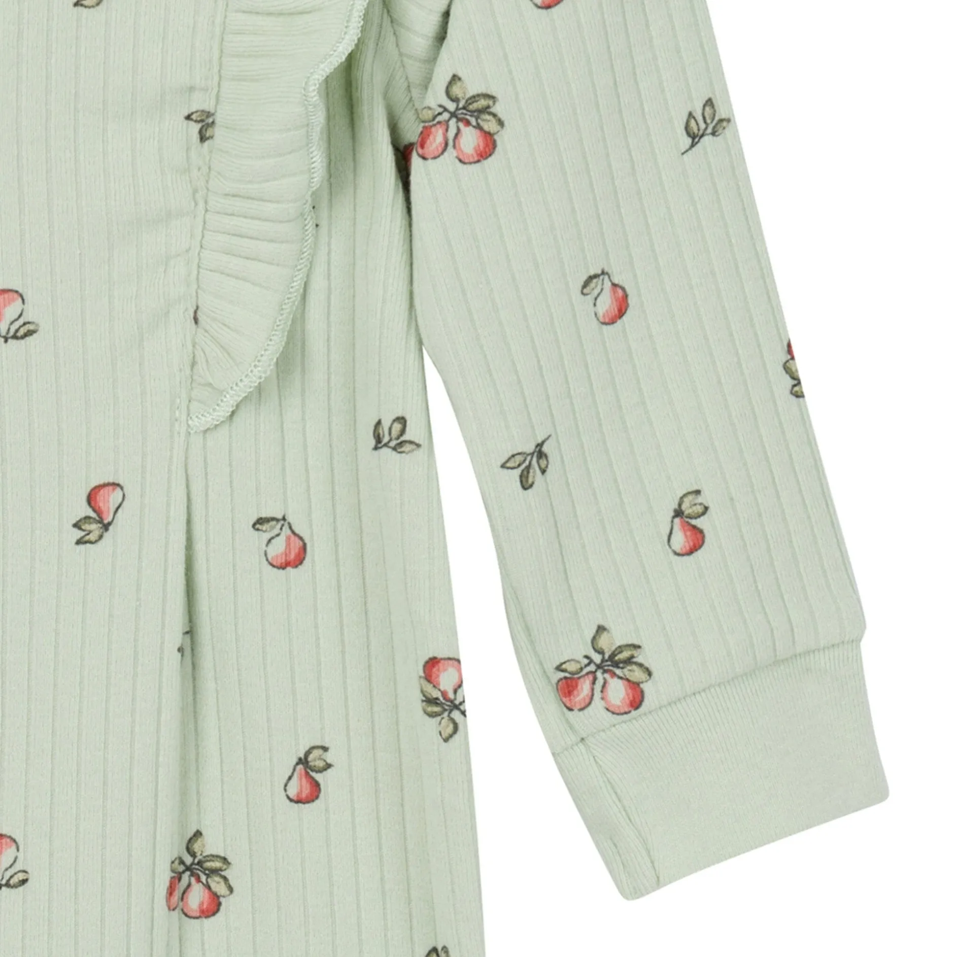 Baby Girls Green Pears Romper