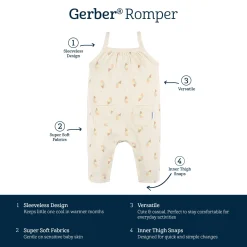 Baby Girls Ice Cream Romper