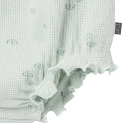 Baby Girls Light Sky Beach Umbrella Bubble Romper