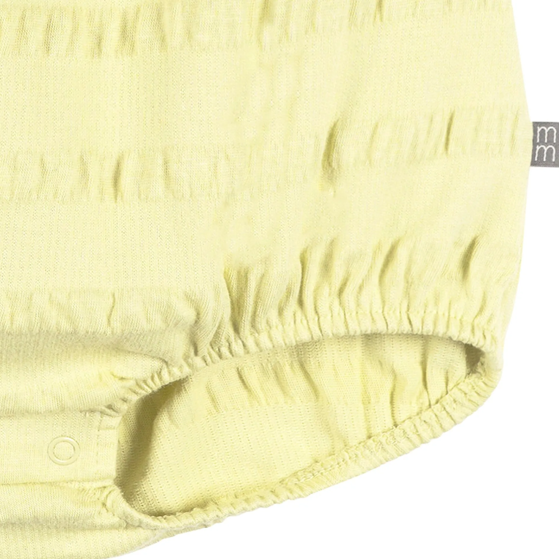 Baby Girls Light Yellow Bubble Romper