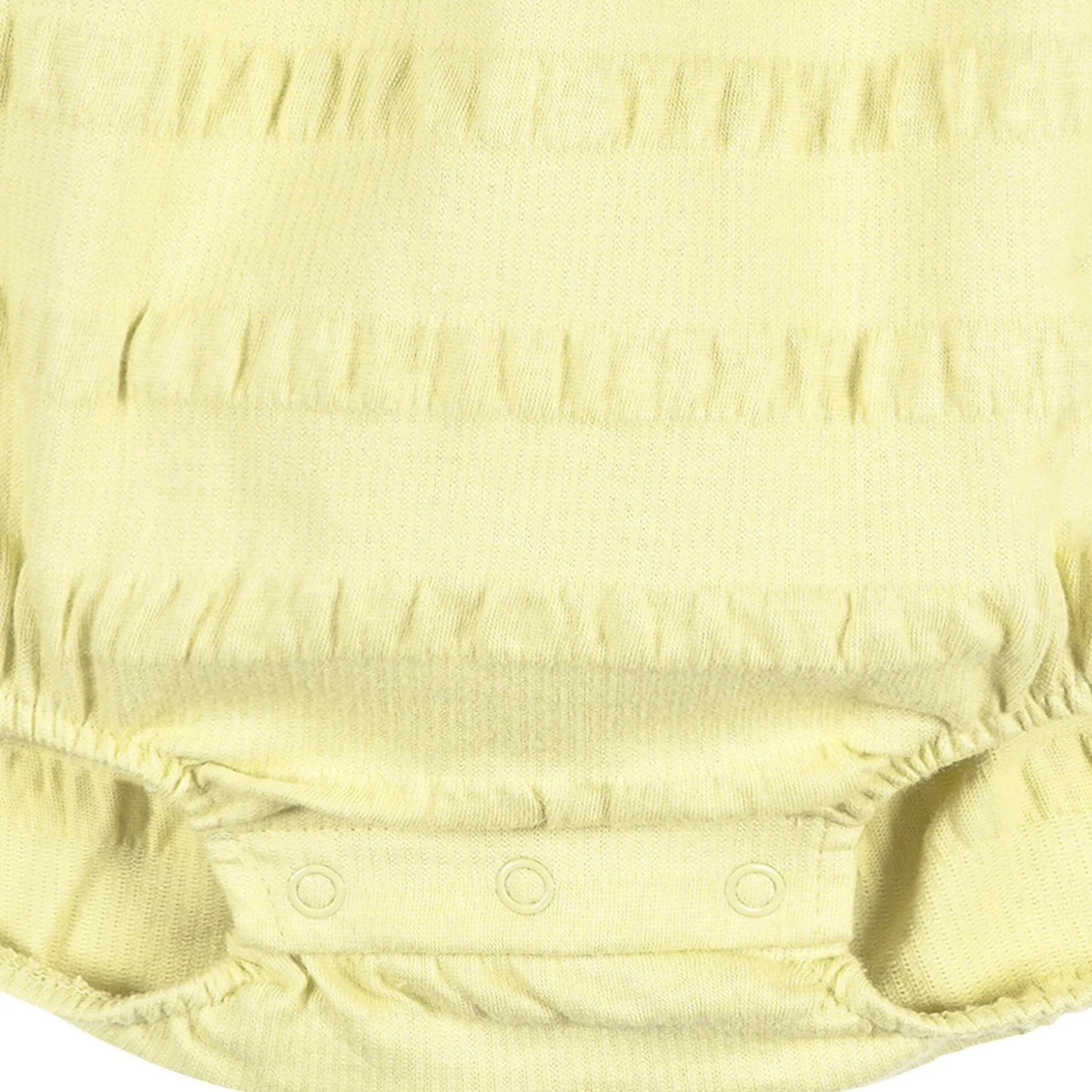 Baby Girls Light Yellow Bubble Romper