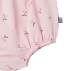Baby Girls Pink Cherries Romper
