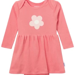 Baby Girls Pink Flower Bodysuit Dress