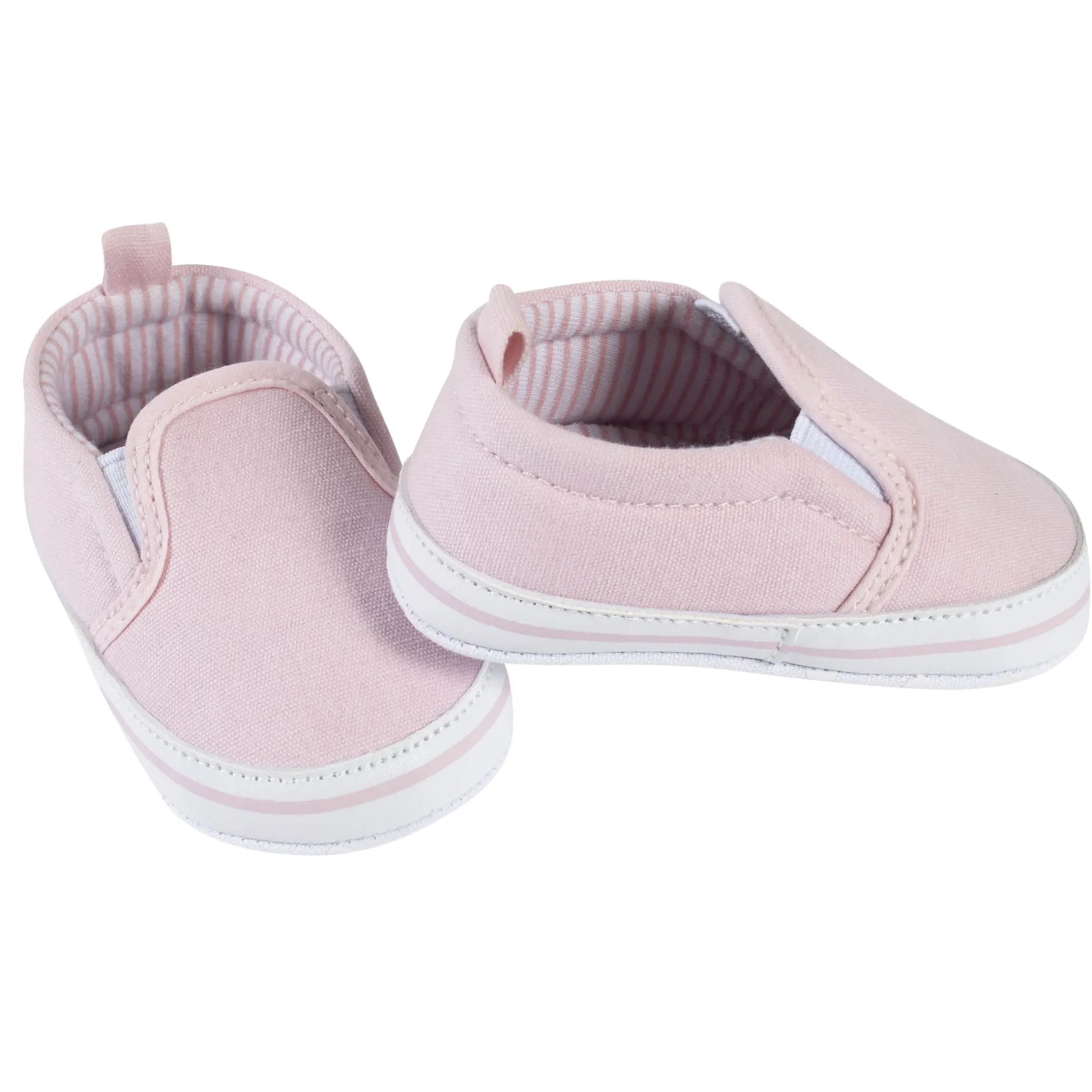 Baby Girls Pink Slip-On Sneaker