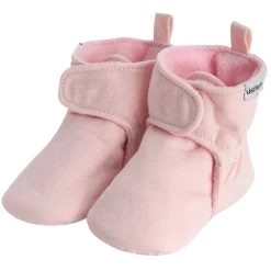 Baby Girls Pink Soft Booties