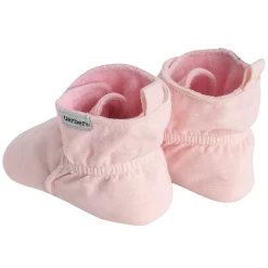 Baby Girls Pink Soft Booties
