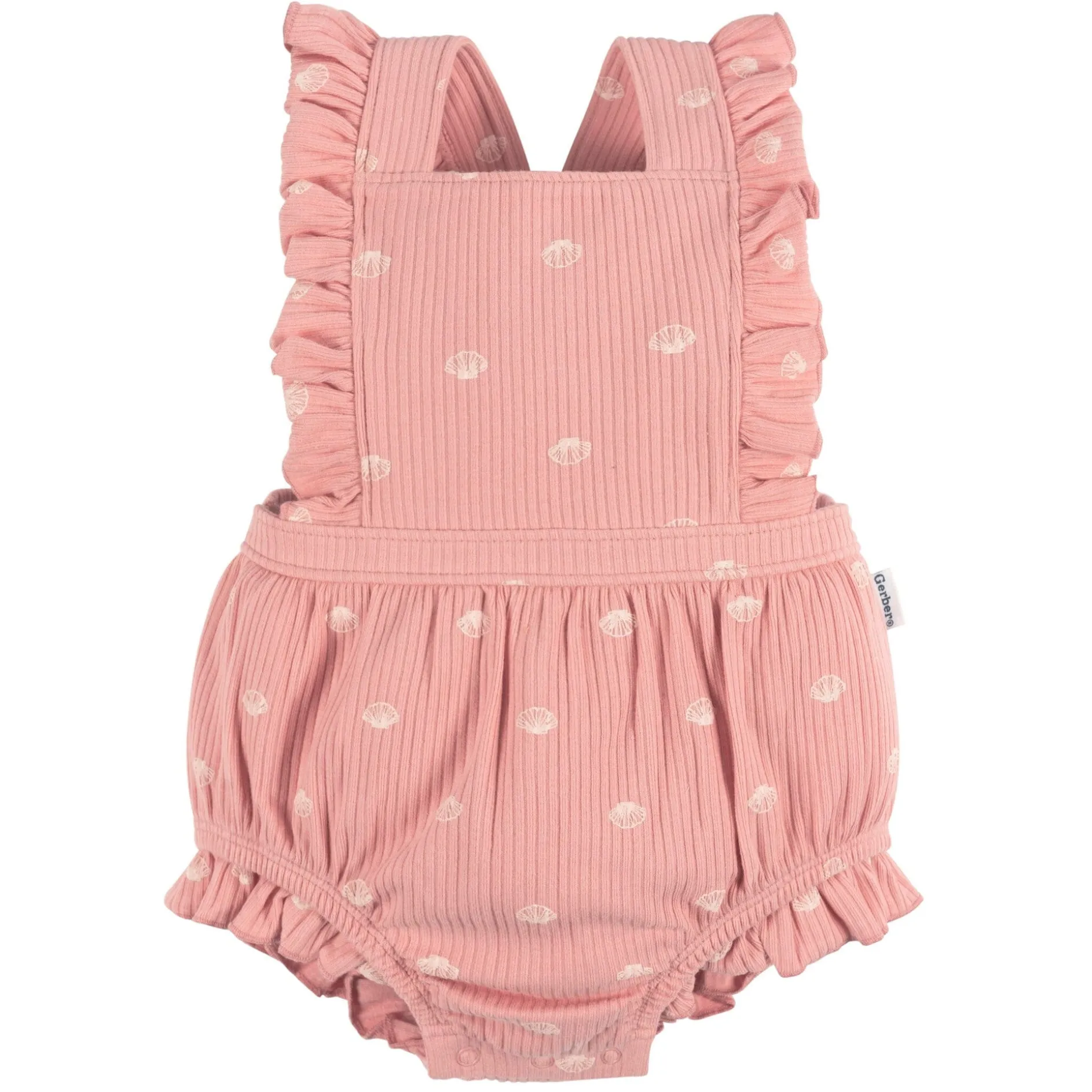 Baby Girls Seashell Bubble Romper