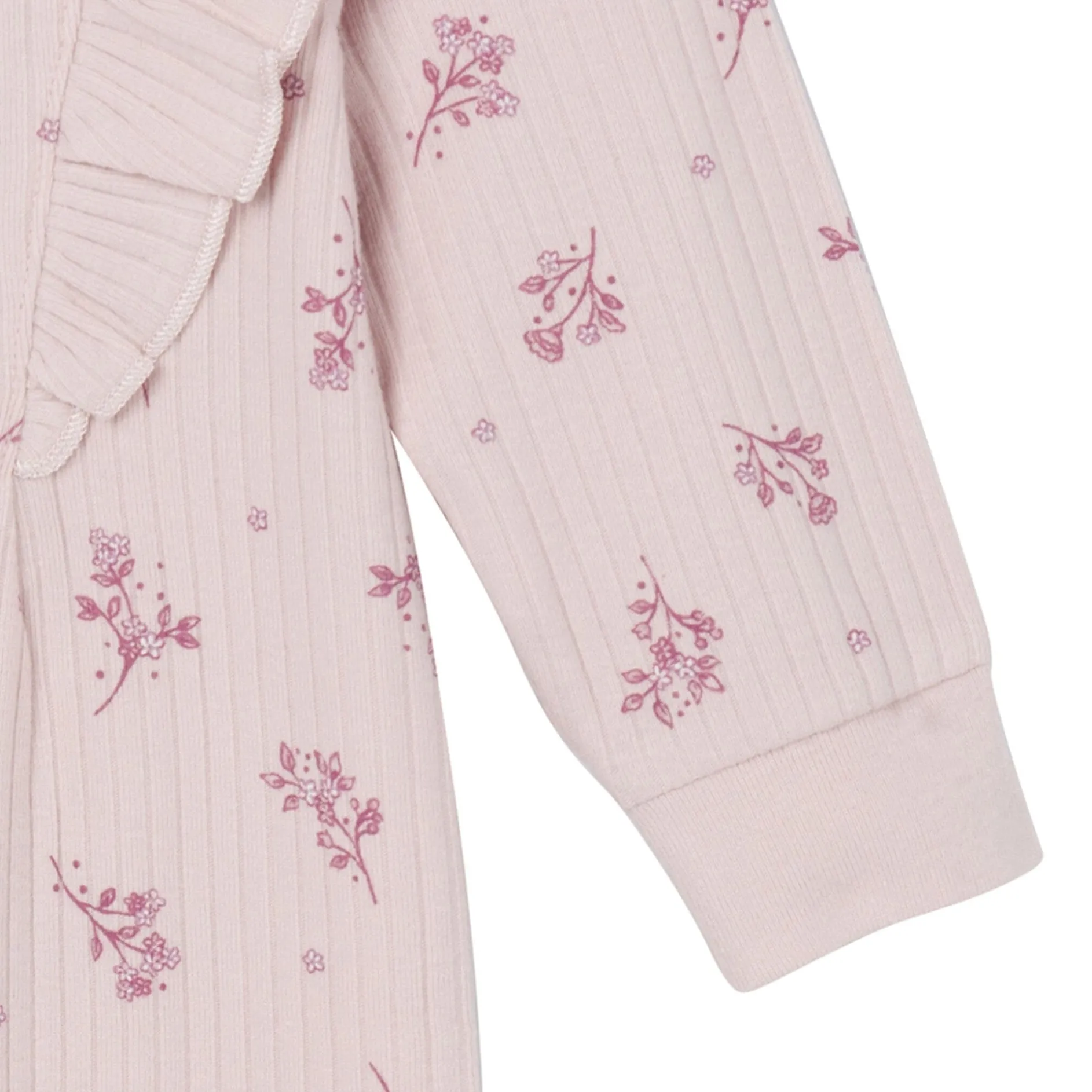 Baby Girls Tossed Flowers Romper