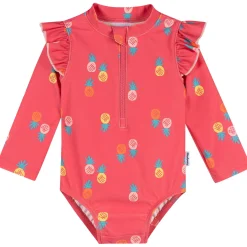 Baby Girls UPF 50+ Pink Pineapple Rash Guard