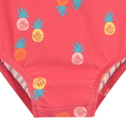 Baby Girls UPF 50+ Pink Pineapple Rash Guard