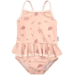 Baby Girls UPF 50+ Seashells One-Piece Swimsuit