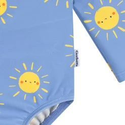 Baby Girls UPF 50+ Sunshine Smiles Rashguard Suit