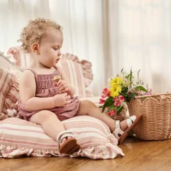Baby Girls Woodrose Bubble Romper
