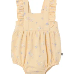 Baby Girls Yellow Floral Romper