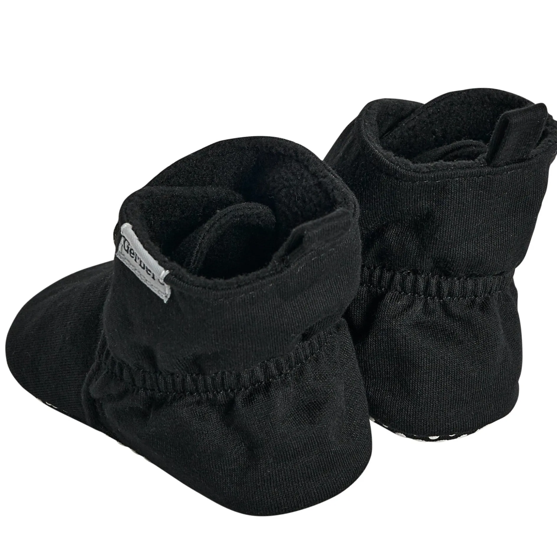 Baby Neutral Black Soft Booties
