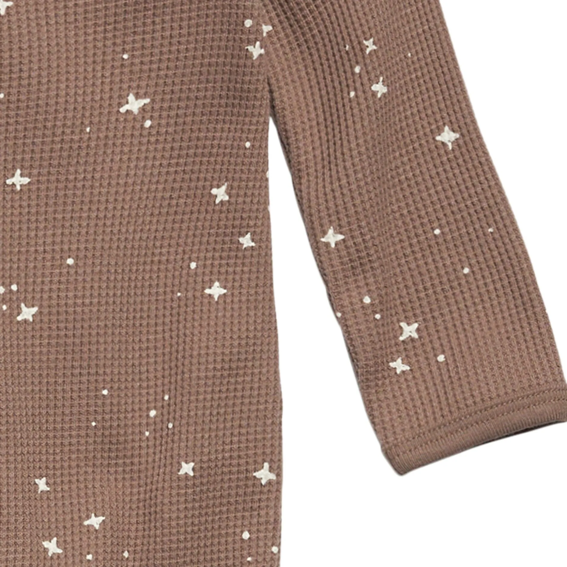 Baby Neutral Brown Stars Waffle Sleep 'N Play