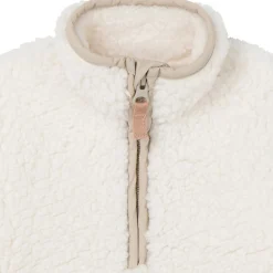 Baby Neutral Ivory Sherpa Romper