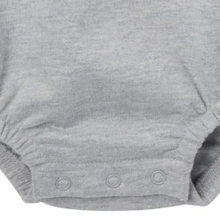 Baby Neutral Little and Loud Sweatshirt Bubble Romper