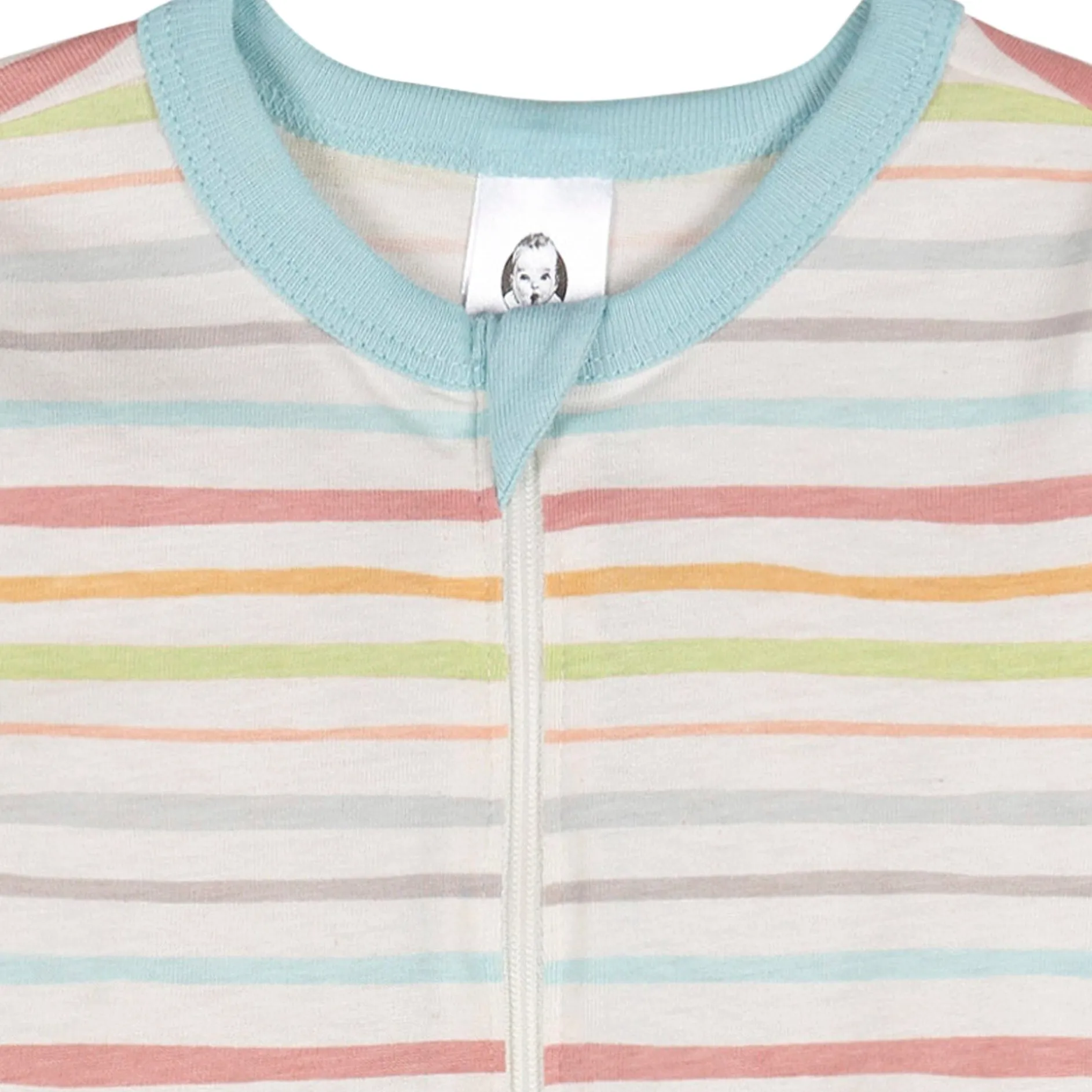 Baby Neutral Multi-Color Stripes Sleep 'N Play