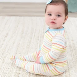 Baby Neutral Multi-Color Stripes Sleep 'N Play