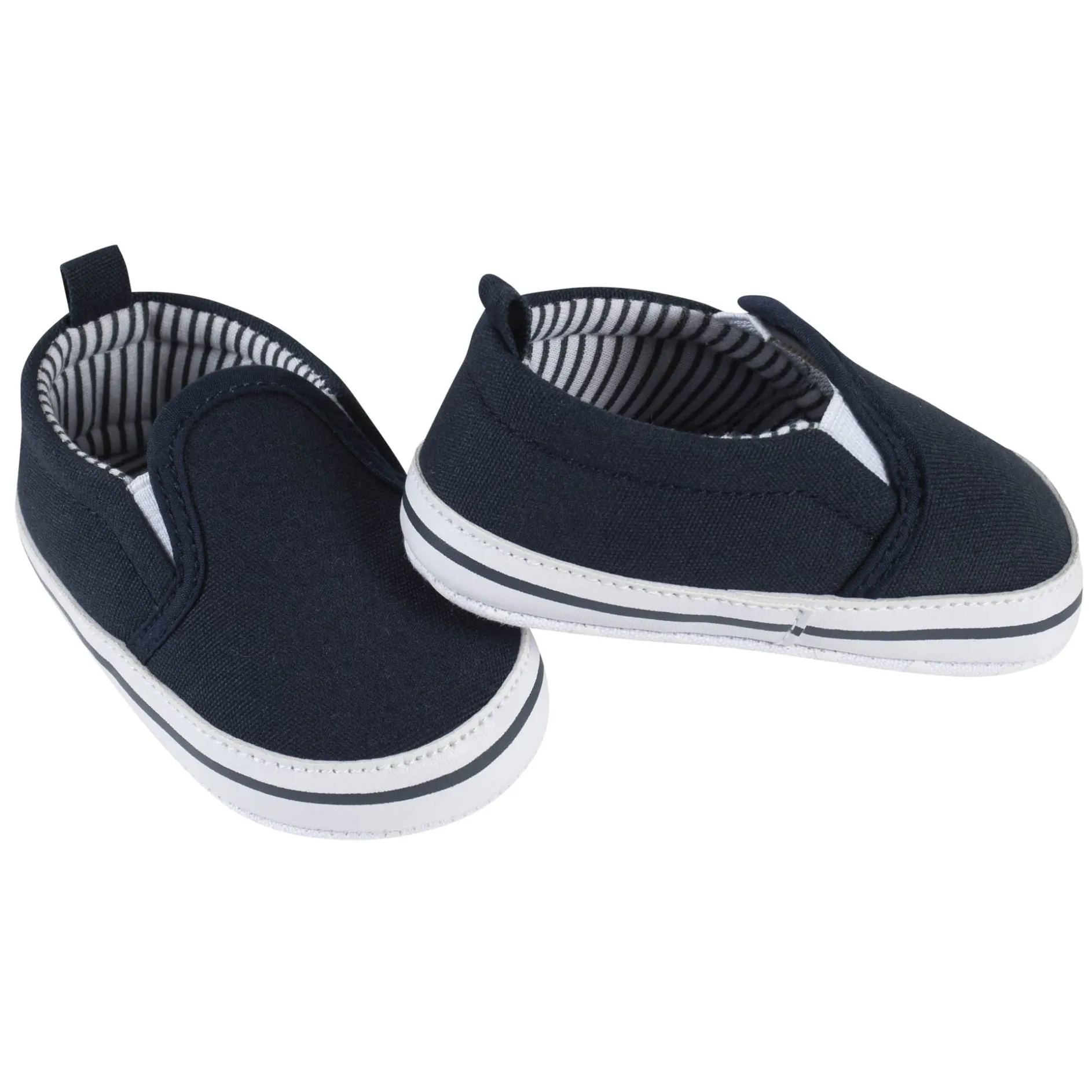 Baby Neutral Navy Slip-On Sneaker