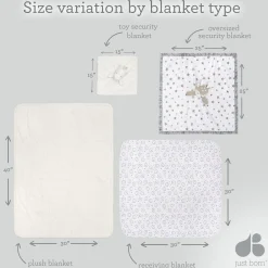 Baby Neutral Sloth Security Blanket