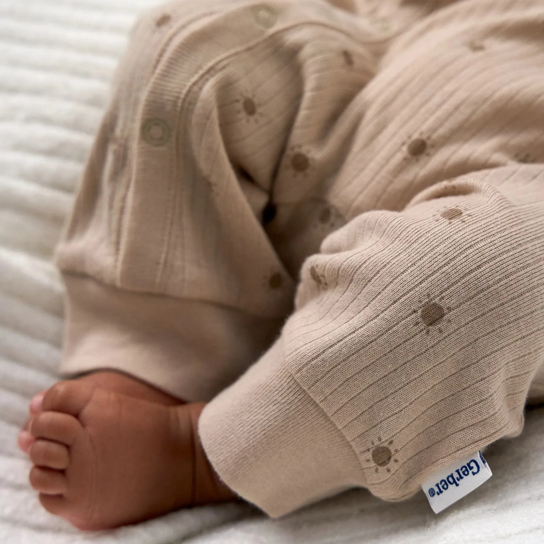 Baby Neutral Suns Footless Pajamas