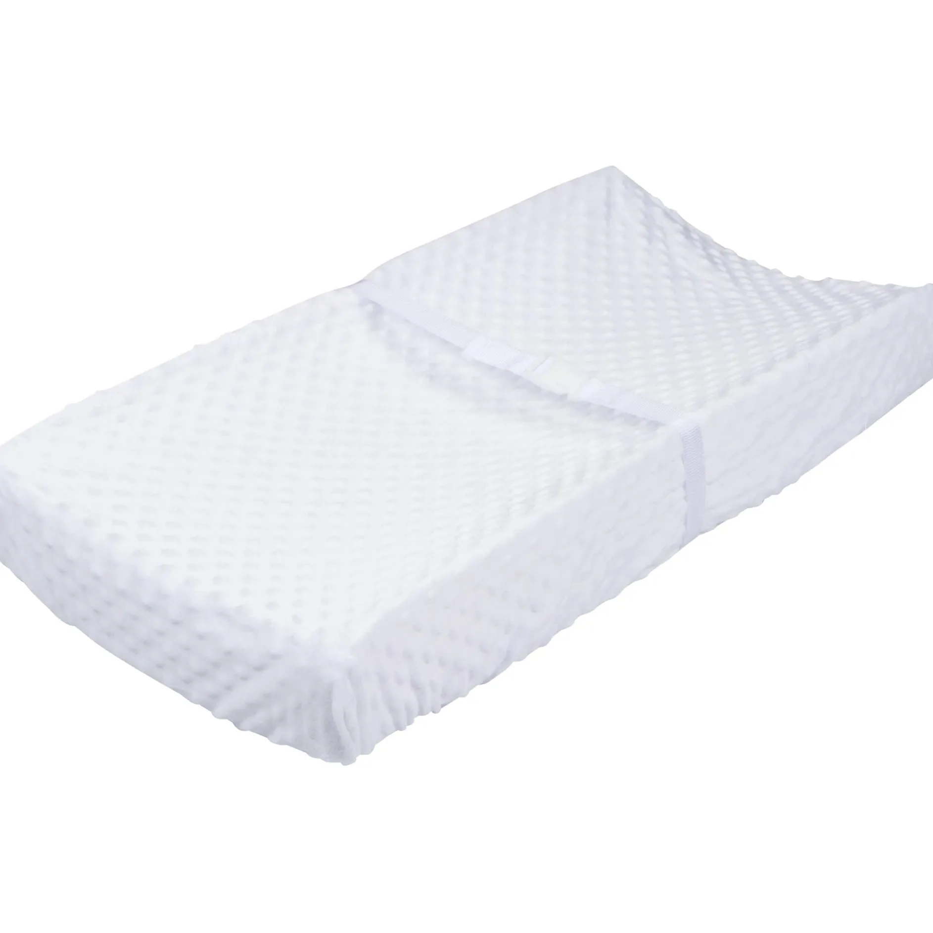Baby Neutral White Dotted Changing Pad Cover