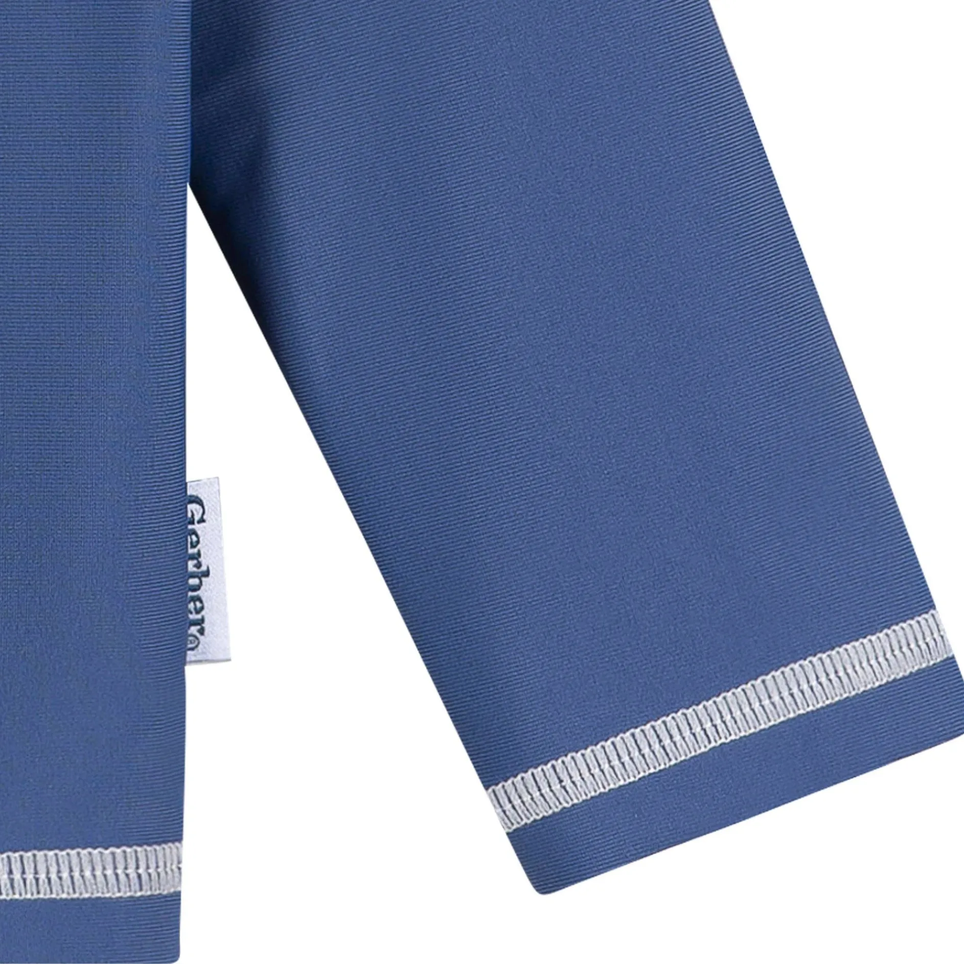 Baby & Toddler Boys UPF 50+ Blue Half Zip Rash Guard