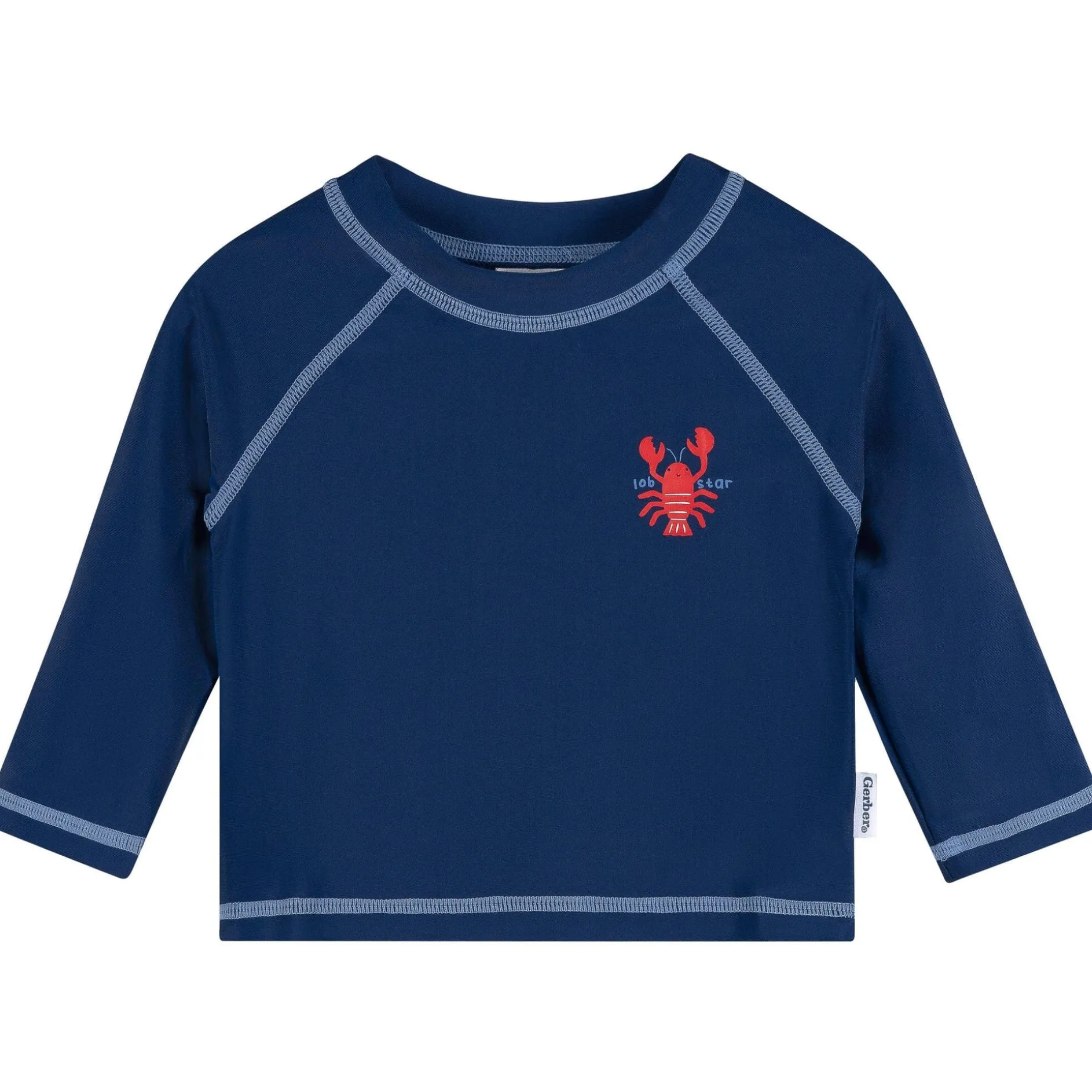 Baby & Toddler Boys UPF 50+ Lobster Rash Guard