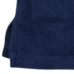 Baby & Toddler Girls Navy Hooded Kangaroo Pocket Terry Coverup